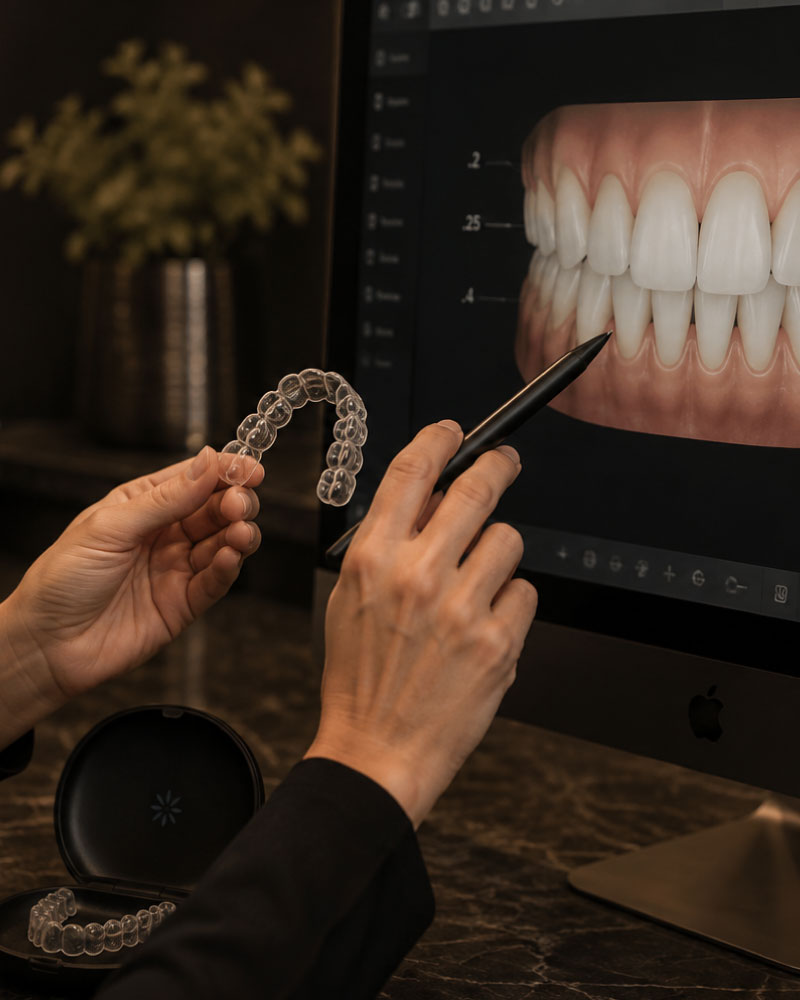 Planificación de ortodoncia invisible en Odonto Health