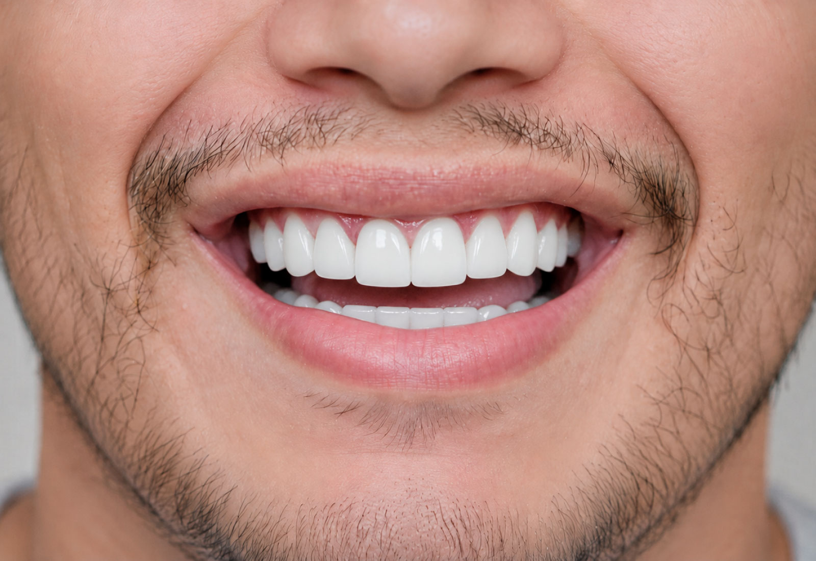 Resultado después de un diseño de sonrisa
